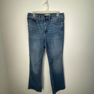 Madewell Light Cali Demi Boot Jeans size 28